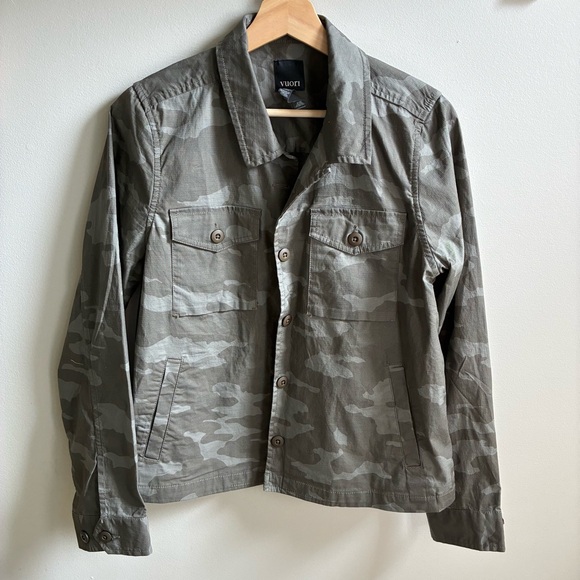 Vuori Ripstop Jacket in Oregano Camo Camouflage - Picture 2 of 4